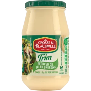 Crosse & Blackwell Trim Reduced Oil Salad Dressing 390g