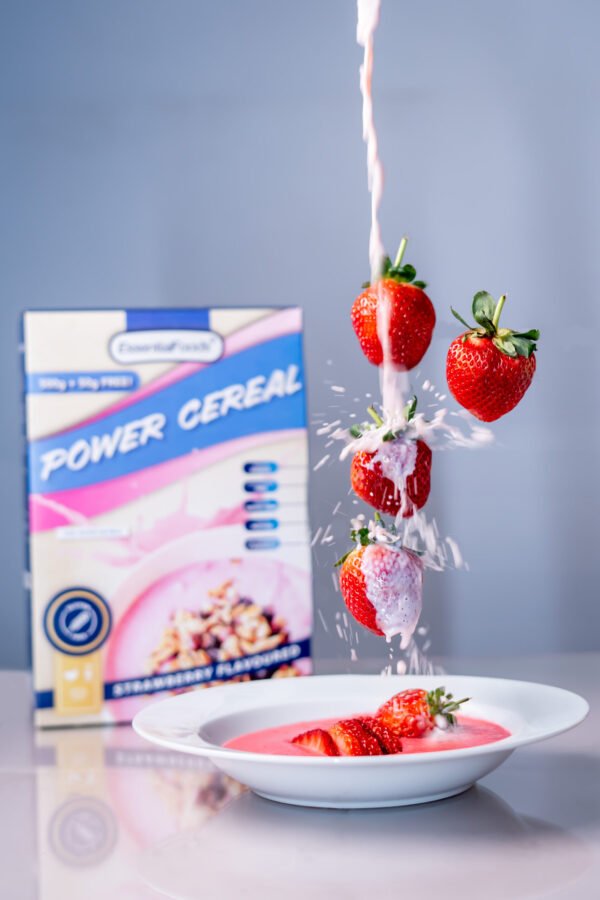 Essential Foods Power Cereal Strawberry 500g