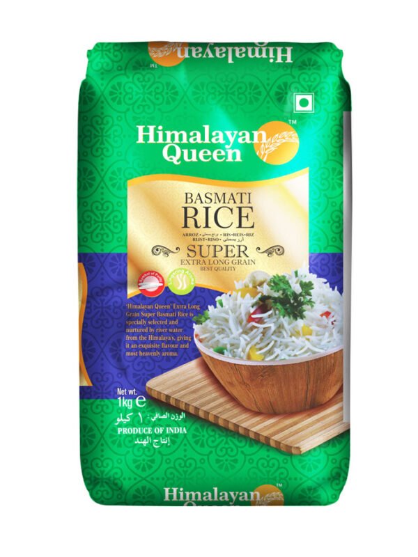 Himalayan Queen Green Basmati Rice 1kg