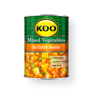 Koo Mixed Vegetables in Curry Sauce 420g