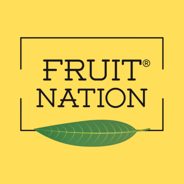 Fruit Nation juice bottles in vibrant packaging, showcasing premium imported fruit flavors.